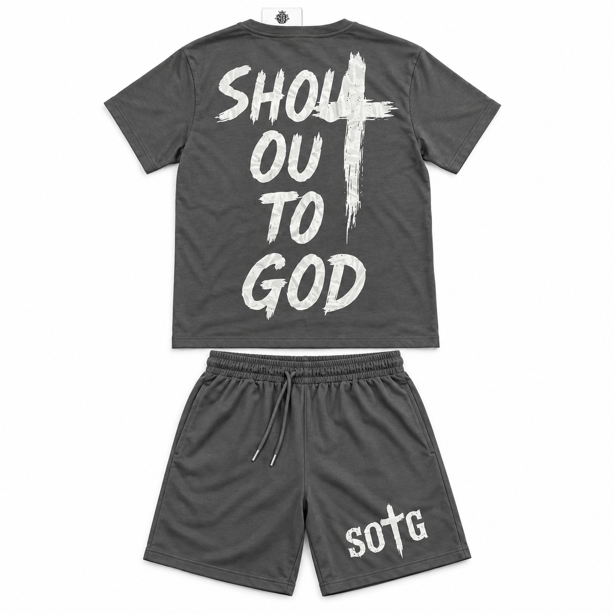 Gray SOTG Shirt-&-short set